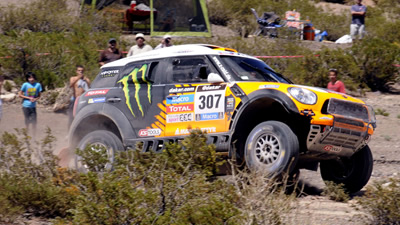 Revés para Terranova al entrar al desierto de Atacama en la cuarta etapa del Rally Dakar