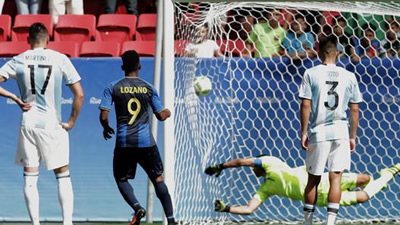 Decepción olímpica: Argentina no pudo con Honduras y se quedó afuera en primera fase