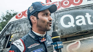 Abandonó Nasser Al-Attiyah, uno de los grandes personajes de la carrera