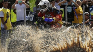 El cordobés que sorprende en cuadriciclos, pero por ahora sólo pide agua fría