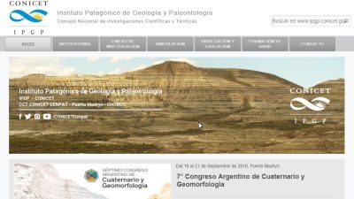El Cenpat inaugura nuevo sitio web