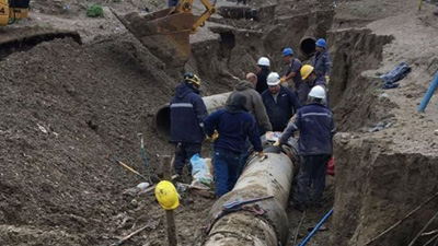 Trabajo contrarreloj para normalizar el servicio de agua potable