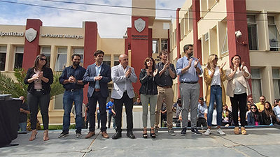 Reconocieron a quienes combatieron el incendio en El Doradillo