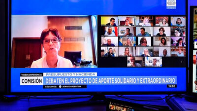 El proyecto de Aporte Solidario y Extraordinario obtuvo dictamen en el Senado