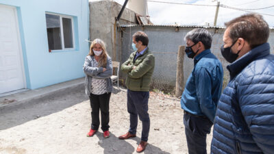 Luque entregó viviendas sociales en los barrios Stella Maris y Fracción XIV