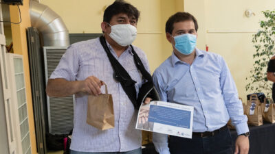 comodoro conocimiento, Comodoro Rivadavia, Juan Pablo Luque, nicolás caridi, pandemia, voluntariado, voluntarios