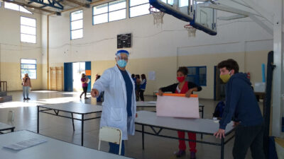 chubut, coronavirus trevelin, covid-19, escuela 705 trevelin, interior chubut, pandemia, plan detectar federal