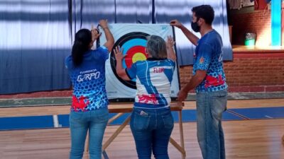 Tiro bautismo para la Colonia de Vacaciones