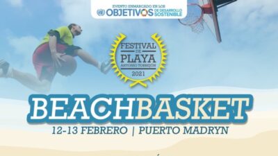 Antonio Torrejón, Beach Basket, festival de playa, Inscripciones, playa, puerto madryn, verano