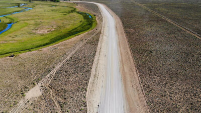 El Maitén, Obras Públicas, pavimentación, Ruta Nacional 1S40, Vialida