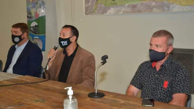 Adrián Maderna, Compañía de Riego, Damián Biss, Dante Bowen, Darío James, Esteban Parra, Gaiman, Omar Burgoa