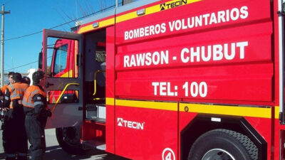 Bomberos de Rawson, reclamo, retención indebida