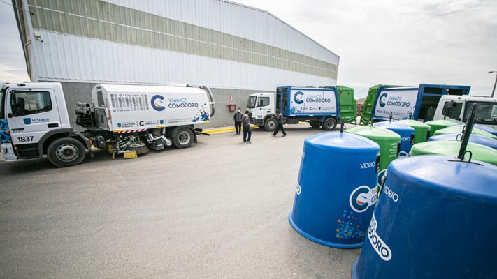 Comodoro incorporó nuevo equipamiento al servicio de recolección de residuos
