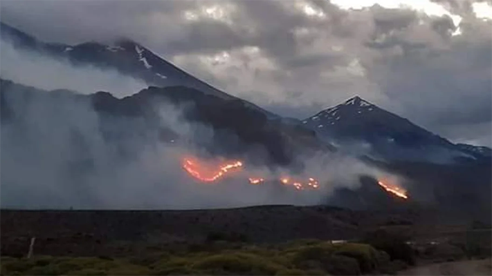 Estiman que el incendio en Lago Posadas fue intencional