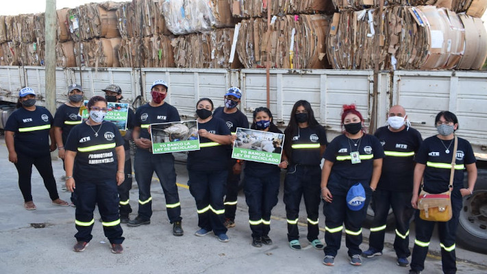 Centro de Reciclado de Trelew: Vendieron 50 toneladas de material recuperado