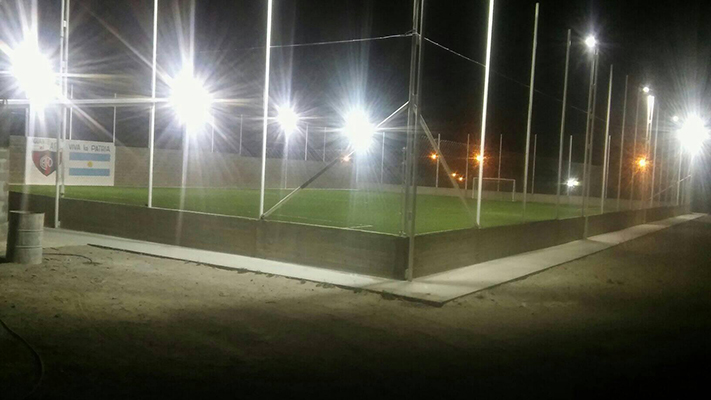 AFO inaugura su nueva cancha