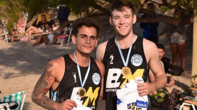 Torneo de Beach Vóley, con ganadores