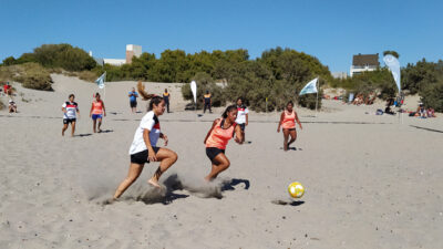 Antonio Torrejón, futbol, playa, puerto madryn
