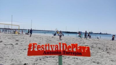 Antonio Torrejón, Club Náutico Atlántico Sud, festival de playa, puerto madryn