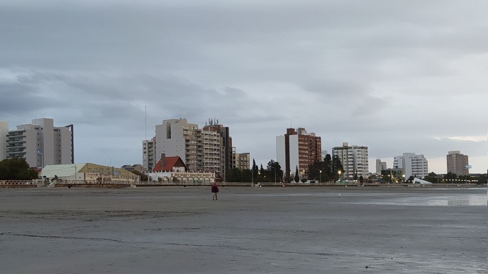 Alerta por lluvia y viento en Chubut