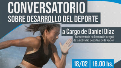 Conversatorio, Daniel Díaz, Deporte, Desarrollo Deportivo, Marcelo Richotti, puerto madryn