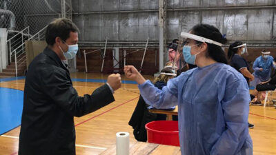Etiquetas: Comodoro Rivadavia, coronavirus, covid-19, Juan Pablo Luque, pandemia, personal de Salud, vacunación