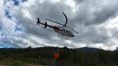 El Hoyo, emergencia ígnea, incendio, Río Negro