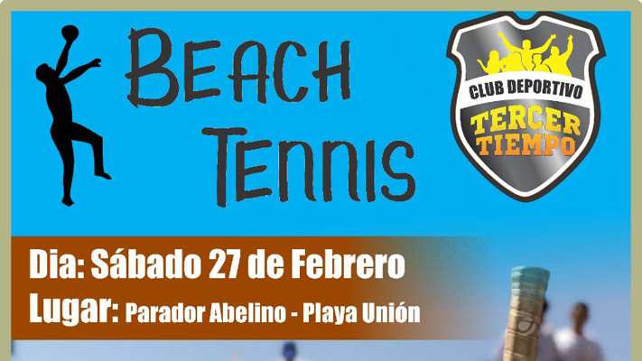 El Beach Tennis y un convocante evento en las costas capitalinas