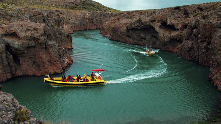 Promocionan el corredor de la Ruta Azul al sur de Chubut