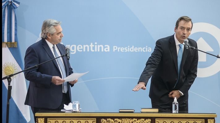 Juró Soria como nuevo Ministro de Justicia de la Nación