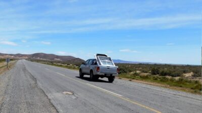 Las Plumas, Licitación Pública Nacional, Los Altares, Ministerio de Obras Públicas, Reparación, Ruta Nacional 25, Vialidad Nacional