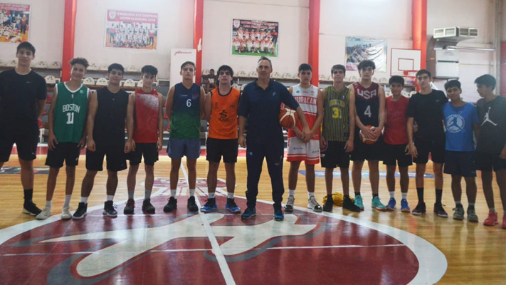 Los U17 disfrutaron de una nueva jornada de entrenamientos