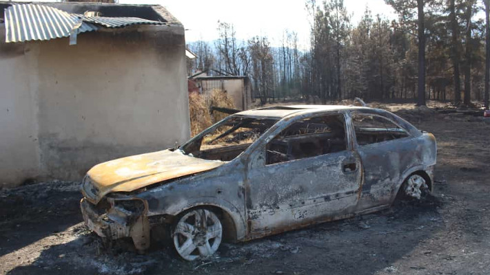 Tolosa Paz: «El Gobierno está auxiliando a los pueblos devastados por el fuego»