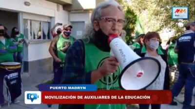 ATE comenzó un paro por 48 horas de auxiliares de la Educación