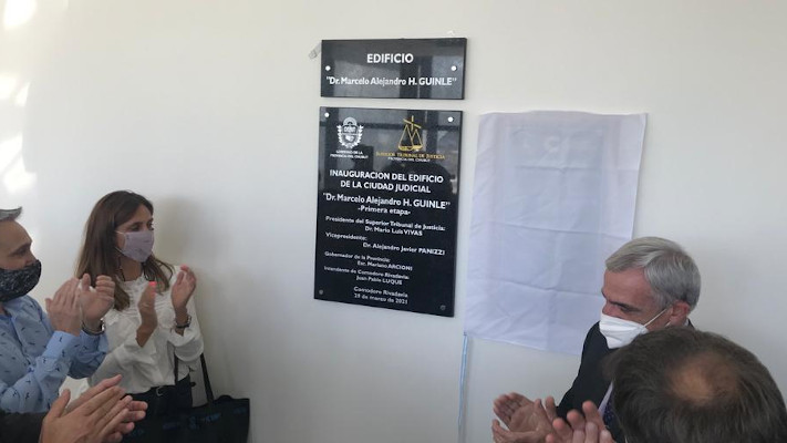 Comodoro: Quedó inaugurada la primera etapa de la obra de la Ciudad Judicial