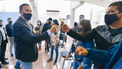 Maderna lanzó el programa «Creciendo Feliz»