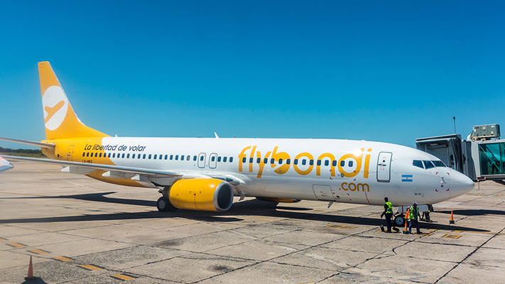 Flybondi volvió a Aeroparque