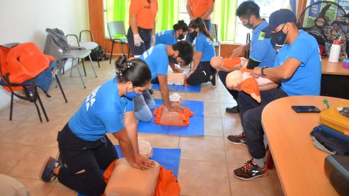 La Guardia Urbana de Trelew se capacitó en primeros auxilios