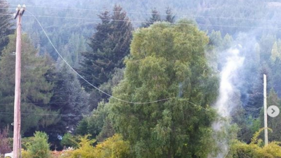 bomberos chubut, Comarca Andina, El Hoyo, el pedregoso, incendios chubut