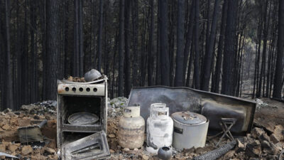 Comarca Andina, incendios, investigación, tendido eléctrico