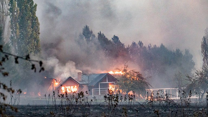 AFIP dispuso medidas de alivio para afectados por los incendios