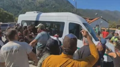 alberto fernandez en chubut, ataque a alberto fernandez, justicia chubut, Lago Puelo