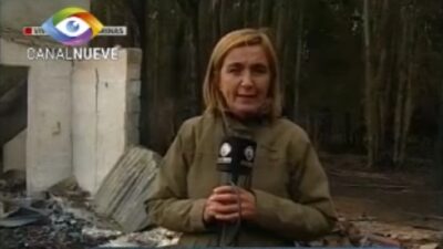 AzM Radio, Canal 9 Comodoro Rivadavia, chubut, Comarca Andina, Grupo Azul Media, incendio, Silvina Cabrera