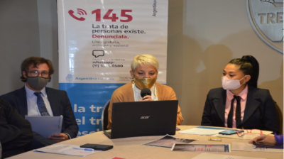 capacitación de empleados municipales, Federico Ruffa, Lucha contra la Trata, TRELEW