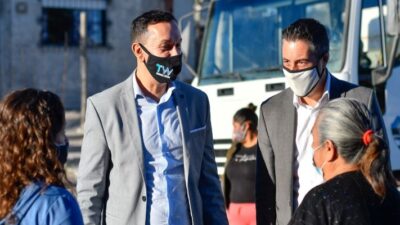 Inauguraron una nueva red de gas en el barrio Unión