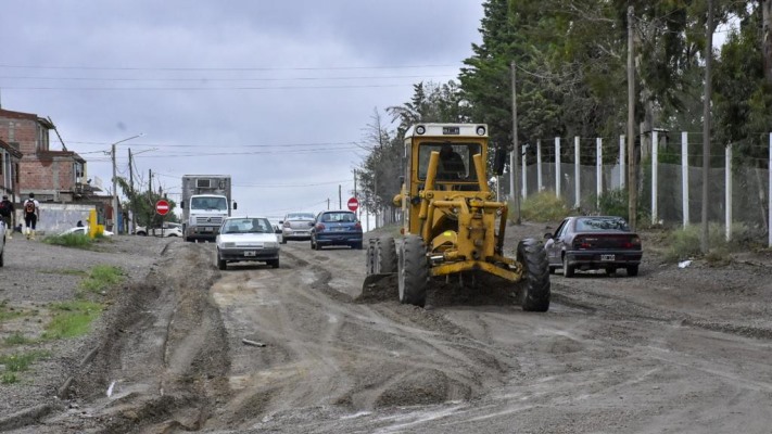 Madryn pone en marcha plan de reconstrucción de las calles dañadas