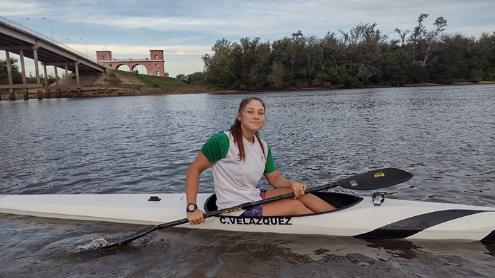 Candela Velázquez con vistas al Selectivo