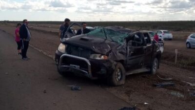 Falleció el conductor que se accidentó en el ingreso a Madryn junto a su pareja