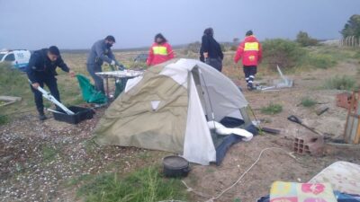 Madryn, ocupación, tierras