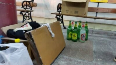 alcoholizado, Madryn, micros, Policiales